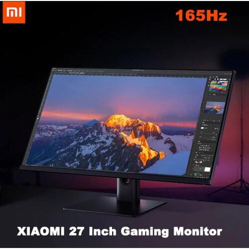 XIAOMI 27" Office PC Gaming Monitor 165Hz HDR Full HD IPS Screen 178°Wide Angle 2560*1440 1ms IMBC Game Display Screen DP
