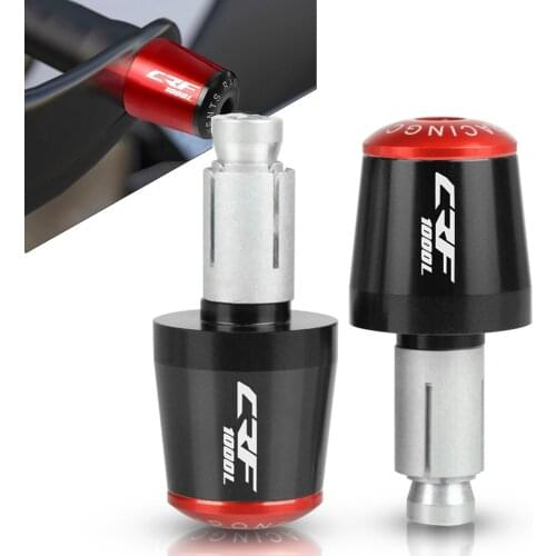 FOR Honda CRF1000L CRF 1000L Africa Twin 2016 2017 2018 2019 2020 7/8" Motorcycle Handlebar Grips End Handle Bar Cap End Plug