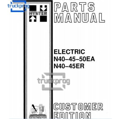 Forklift Software Parts Manual Service for Hyster pc service tool Fork lift Truck Diagnostic tool