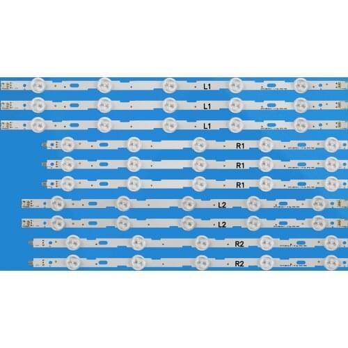 10pcs LED Strip For LG 42'' V13 cDMS Rev1.0 1 L1 R1 L2 R2-Type 6916L-1402A 6916L-1403A 6916L-1404A 6916L-1405A DP42D23 42LN5300