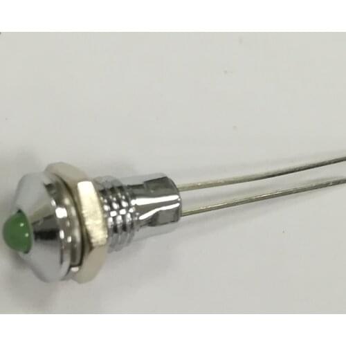 2pcs/lot Led Lumex SSI-LXR3612GD LED Panel Mount Indicators 3mm Green New and original