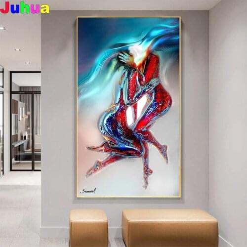 Abstract Sexy Body Couples 5D DIY Diamond Embroidery diamond painting Full Square/Round mosaic Cross Stitch home decor