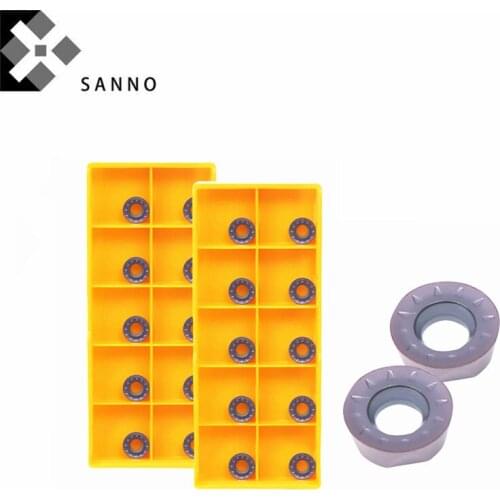 Free shipping! Hot sale and inexpensive turning blade turning cutters RPMT08T2MOE-JS VP15TF cnc carbide turning inserts