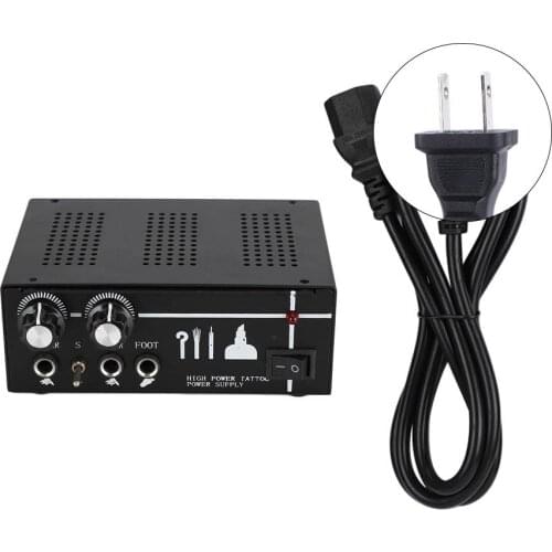Professional Dual Digital LCD Display Tattoo Power Supply for Tattoo Machine Gun Supply Tool Accessory