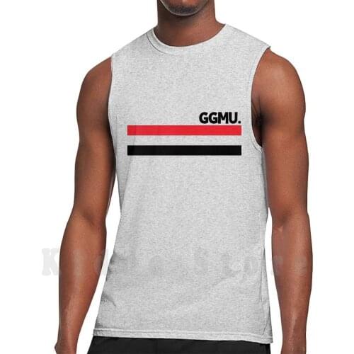 Ggmu-Design Tank Tops Vest 100% Cotton Soccer Soccer Football Football Sports Sports English Football