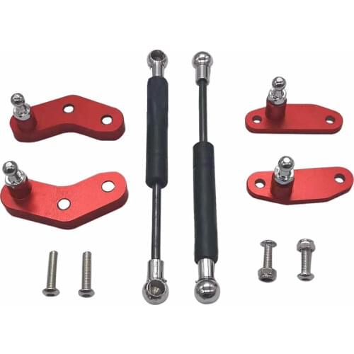 Aluminum Door Opener Kits Compatible with 2017-2020 Can-Am Maverick X3 / X3 MAX Front and Rear Doors Red