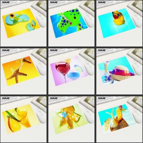 XGZ Fresh Home Decoration Mouse Pad Small Size Bottom Non-slip Durable Can Be Used for Bowl Mat Coaster Laptop Pc Mouse Pads