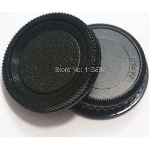 10pair/lot high quality camera Body cap + Rear Lens Cap for K10D K20D K200D K100D for Pentax PK Ricoh Camera Mount