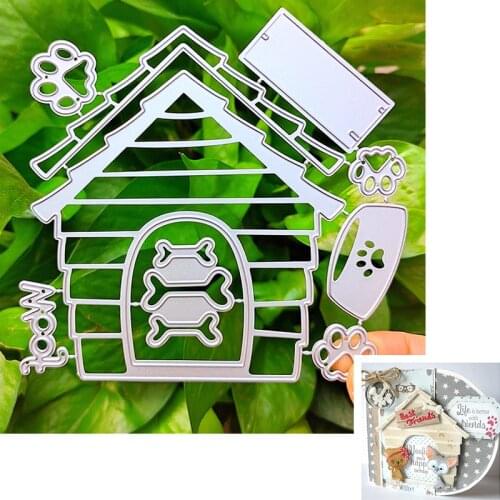 Deguang metal cutting die set die scrapbook DIY embossing paper process album card punching art creative dog house 2020 NEW