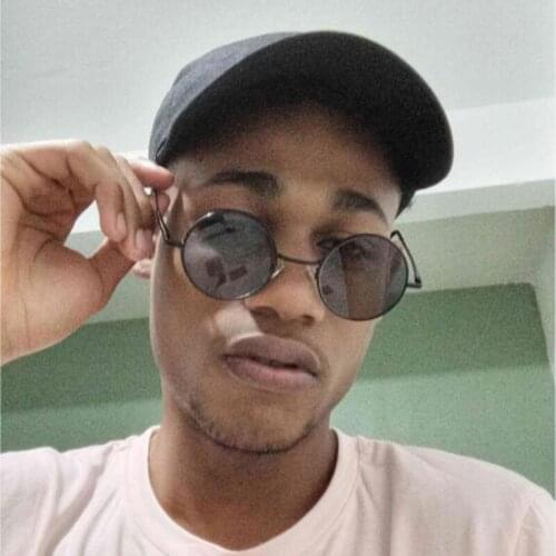 2021 New Sunglasses For Women Round Metal Frame Eyeglasses Vintage Titled Gradient Sun Glasses Bright Lens Glasses Recommend