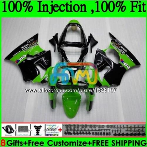 OEM For KAWASAKI 600CC ZZR600 ZX600CC Bodywork 14BS.13 ZZR-600 ZZR 600 05 06 07 Stock green 08 2005 2006 2007 2008 Fairing kit