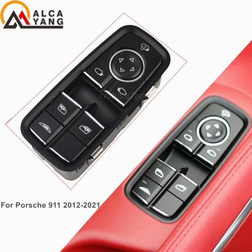 Front Left Electric Control Power Master Window Switch 99161315702DML 99161315700DML 99161315701DML For Porsche 911 2012-2021