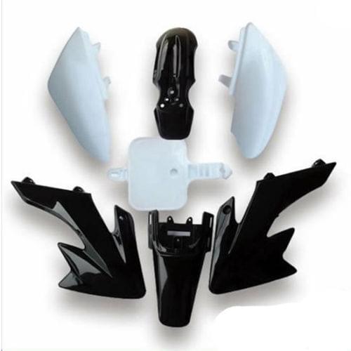 Fit Honda CCRF XR 50 CRF50 XR50 SDG SSR Pro 50cc 110cc 125cc Dirt Bike Pit Bike Motorcycle Plastic Kit Fender Black