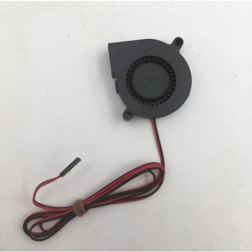 Prusa i3 mk2s/MK3 3d printer 12v/5v 5015 50mm Blow Radial Cooling Fan Sleeve Bearing for Electronic dual-Bearing