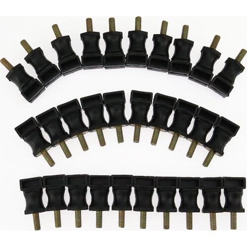 SCJYRXS 30Pcs Secondary Air Pump Rubber Fixed Bracket Buffer 06A133567A For TT Beetle Passat B5 Golf MK5 MK6 06A 133 567A