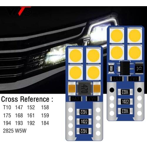 2pcs T10 W5W LED Bulbs License Plate Lights Lamp For KIA RIO 3 5 Ceed Cerato Seed Sportage 4 Spectra Optima Sedona Sorento Rondo