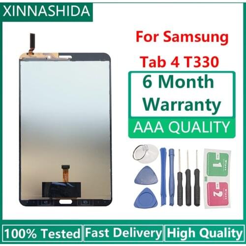 LCD Display LCD Display For Samsung Galaxy Tab 4 SM-T330 T330 T331 LCD Display Touch Screen Digitizer Assembly Replacement Parts