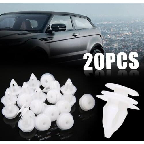 20pcs Plastic 9mm Hole Car Door Panel Retainer Trim Clips Retainer Fastener Rivet Fit For BMW 3 5 7 E36 E34 E32 E39 M5