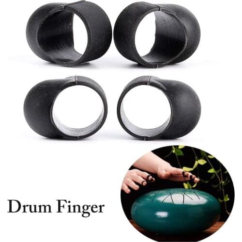 8pcs Steel Tongue Drum Playing Accessory Percussion Musical Instruments Accessories Steel Tongue Drum Finger Cot