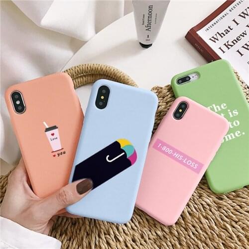Simple Letter Case For Oppo Realme C11 X50 5i 5 6 Pro Reno2 Z F A92S A52 A72 A39 A57 A5S A7 A3S A1K A8 A5 A9 A31 2020 Funda Soft