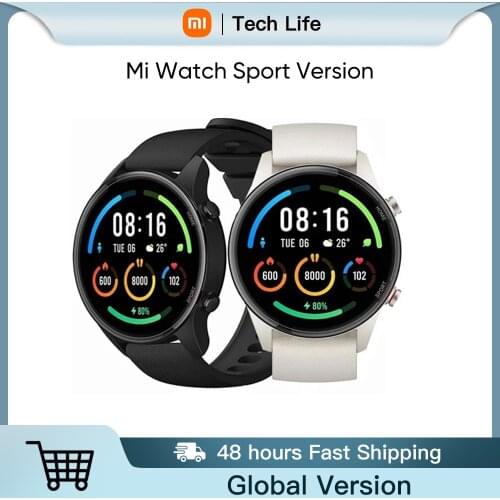 Xiaomi Mi Watch 1.39" Blood Oxygen GPS Bluetooth5.0 Fitness Tracker 5ATM Waterproof AMOLED Display Mi Watch Color Global Version