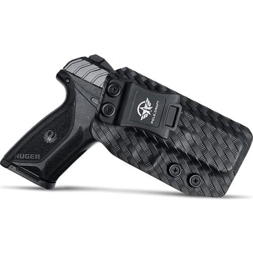 Ruger Security 9 Holster, Carbon Fiber Kydex Holster IWB for Ruger Security-9 Pistol - Inside Waistband Concealed Carry