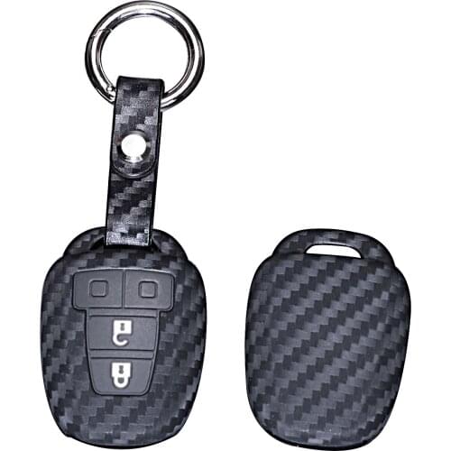 Kutery 10PCS Carbon Silicone Remote Key Cover Case For Toyota CAMRY 2012 2013 2014 2015 Corolla 2014 2015 Protection Replacement