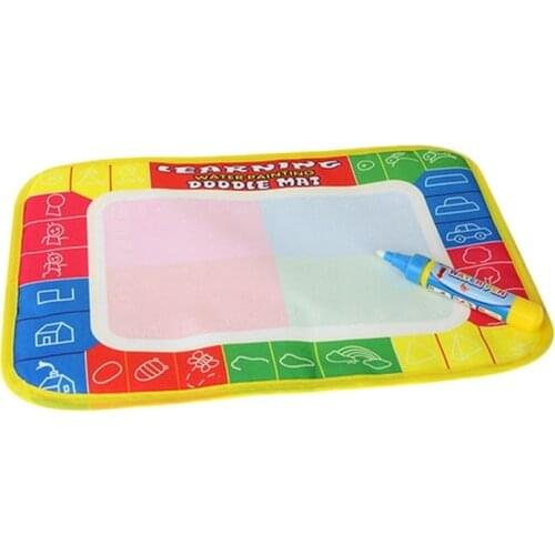 New kids Educational toys Water Drawing Painting Writing Mat Board Magic Pen Doodle Gift childrens toys 29 x 19cm desk