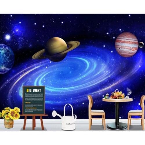 Starry Sky Pattern Wallpaper Murals 3D Stereoscopic Modern Abstract Home Interior Decoration Wall Papers For Kids Room Custom