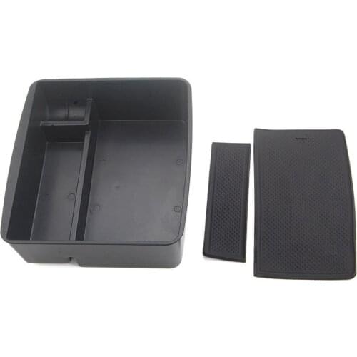 Armrest Secondary Storage Console Box Container Tray Holder Car Styling Fit For 2015 Toyota Prado FJ150 Interior Accessories