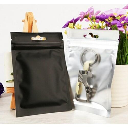 10pcs 10*18cm Mulitcolor Flat Aluminum Foil Bag Storage Package Pouch Self Seal