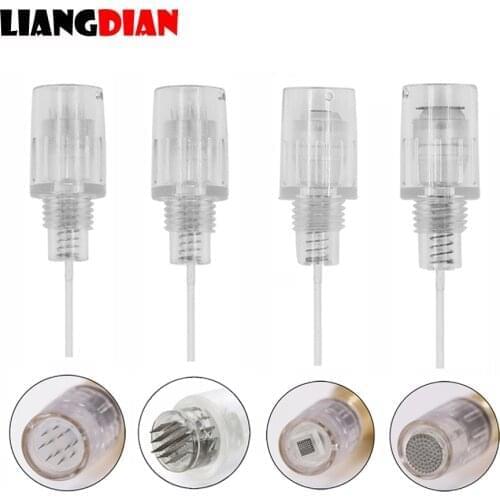 100PCS/lot 8mm Screw Silicone Pin Round Nano Micro Needles Cartridges For Permanent Microblading Microneedle Makeup Derma Pen