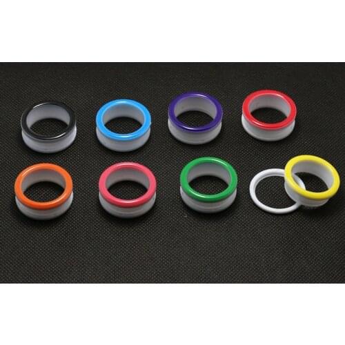 2014 new arrival oil drip color screws fit big size ear plugs flesh tunnel stretcher expander guages body piercing jewelry