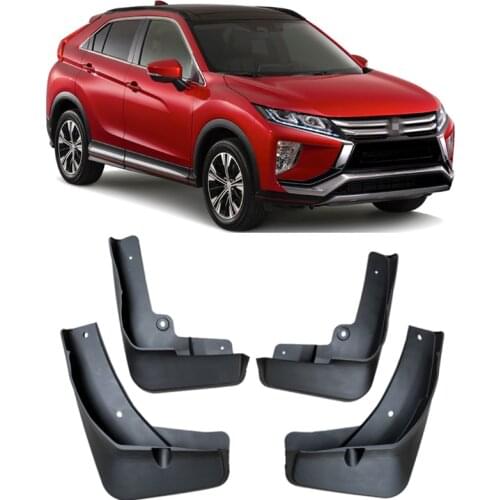 Front Rear Mudflaps Mudguards for Mitsubishi Eclipse Cross 2018 2019 2020 Car Fender Flares Mudguard Mud Flaps Car Accessories
