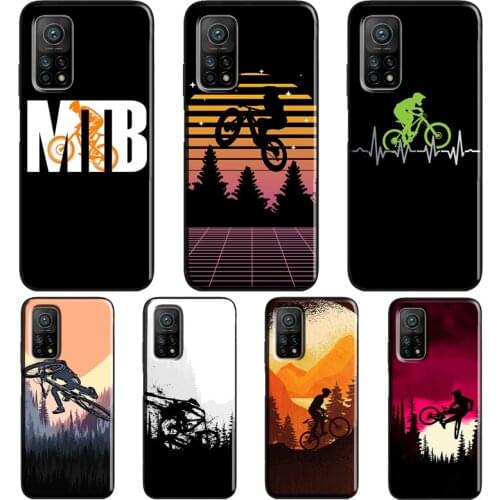 MTB Mountain Bike Cycling Bicycle For Xiaomi Mi 10T 9T Pro 9 10 Lite Mi 11 Lite Ultra Case For POCO X3 Pro M3 F1 F2 F3 Cover