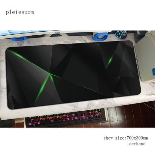 Black Abstract mousepad gamer Cartoon gaming mouse pad large Aestheticism notebook pc accessories laptop padmouse ergonomic mat