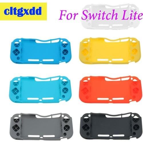 Cltgxdd 5pcs Full Body Protective Cover Silicone Anti-Slip Case Skin Shell Guard For Nintendo Switch Lite Console Controller
