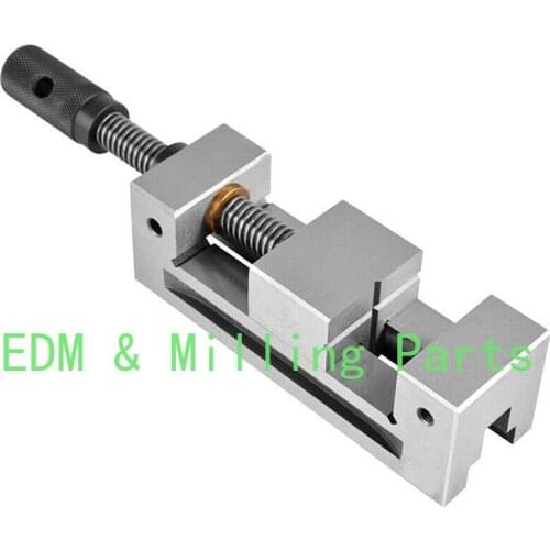CNC Wire EDM Part Precision Stainless Steel EDM 2'' Vise Maximum 65 mm Jaw Opening 40-45 Degree