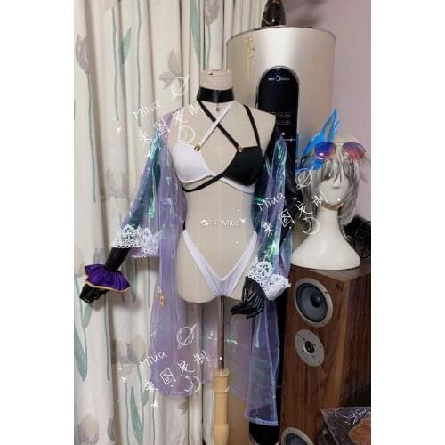 [Customized] Anime Azur Lane IJN Tosa Sexy Swimsuit/wear+Mask+glass Any Size Cosplay Costume Halloween Women Free Shipping 2020