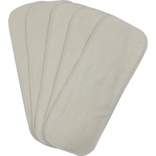 Breathable 4-layer Bamboo Fiber Diaper Washable And Environmentally Friendly Super Absorbent Baby Changing Pad