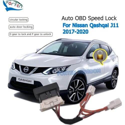 Forten Kingdom Car 4 door Auto Speed Lock & Unlock Device For Nissan Qashqai J11 2017-2020