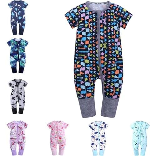 Kingguo Bodysuit With Short Sleeves For Babies
