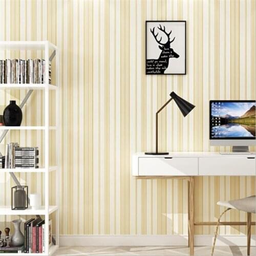 Beibehang vertical stripes wallpaper Living room bedroom versatile non-woven wallpaper Modern minimalist TV background wallpaper