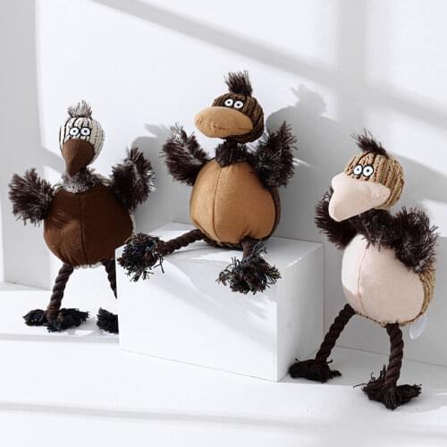 Soft Pet Dog Chew Rope Toy for Small Dogs Squeaky Puppy Dog Toys Bite Resistant Interactive Dog Accessories juguetes para perro