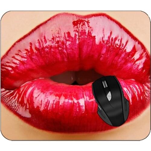 Gaming Mouse Pad Female Lips Mouth Professional Mousepad