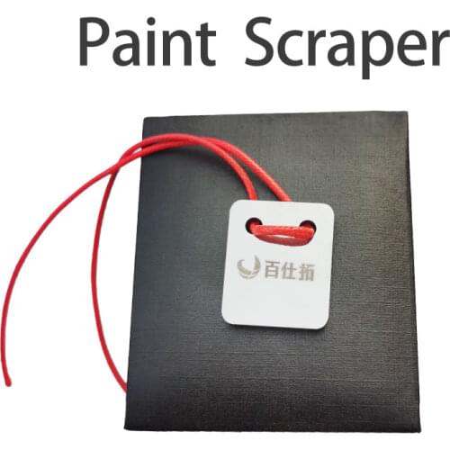 Paint scraper Car spray paint point repair scraps flow hanging paint clean polishing paint film polishing scraper clean stains