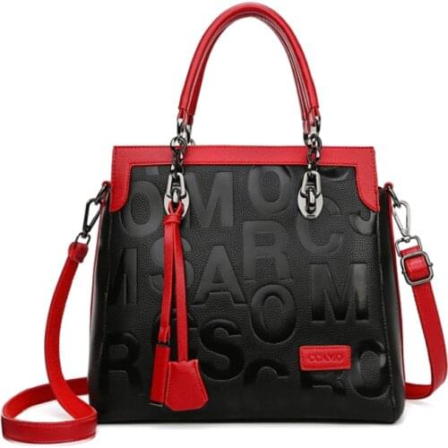 High Quality Women Pu Leather Shoulder Bags Handbags Fashion Designer Ladies Large Capacity Casual Ladies Tote Messenger Bags