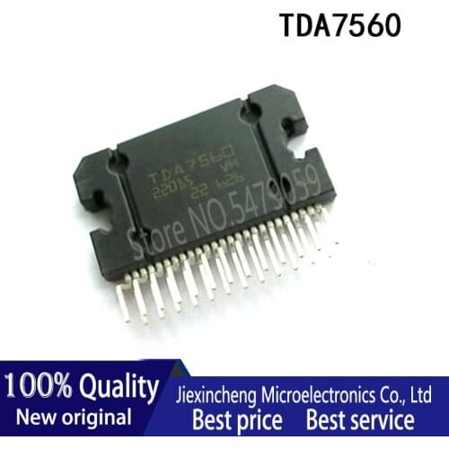 10PCS car amplifier TDA7560 ZIP-25 new original