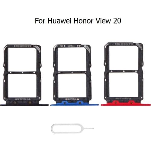 10/Pcs Replacement For Huawei Honor V20 Sim Card Tray Slot Holder Adapter Connector For Huawei Honor View 20