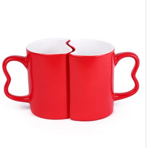Hot Transfer Couples Cup Coated Mug Mug Couples Color Change Cup Double S Couples Color Change Cup/Personalized Custom Cup